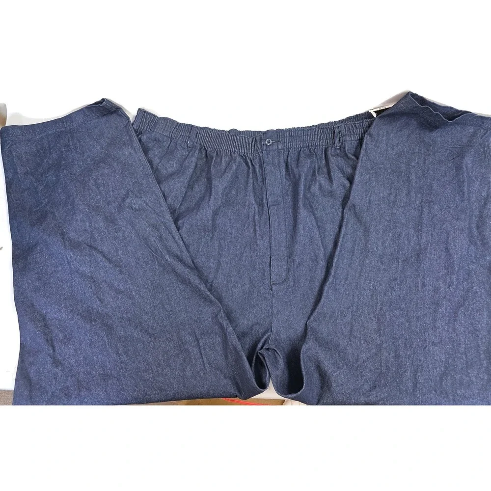 Falcon Bay Jeans Mens 58x32 Blue Denim Platinum Plus Comfort Waist Big Tall